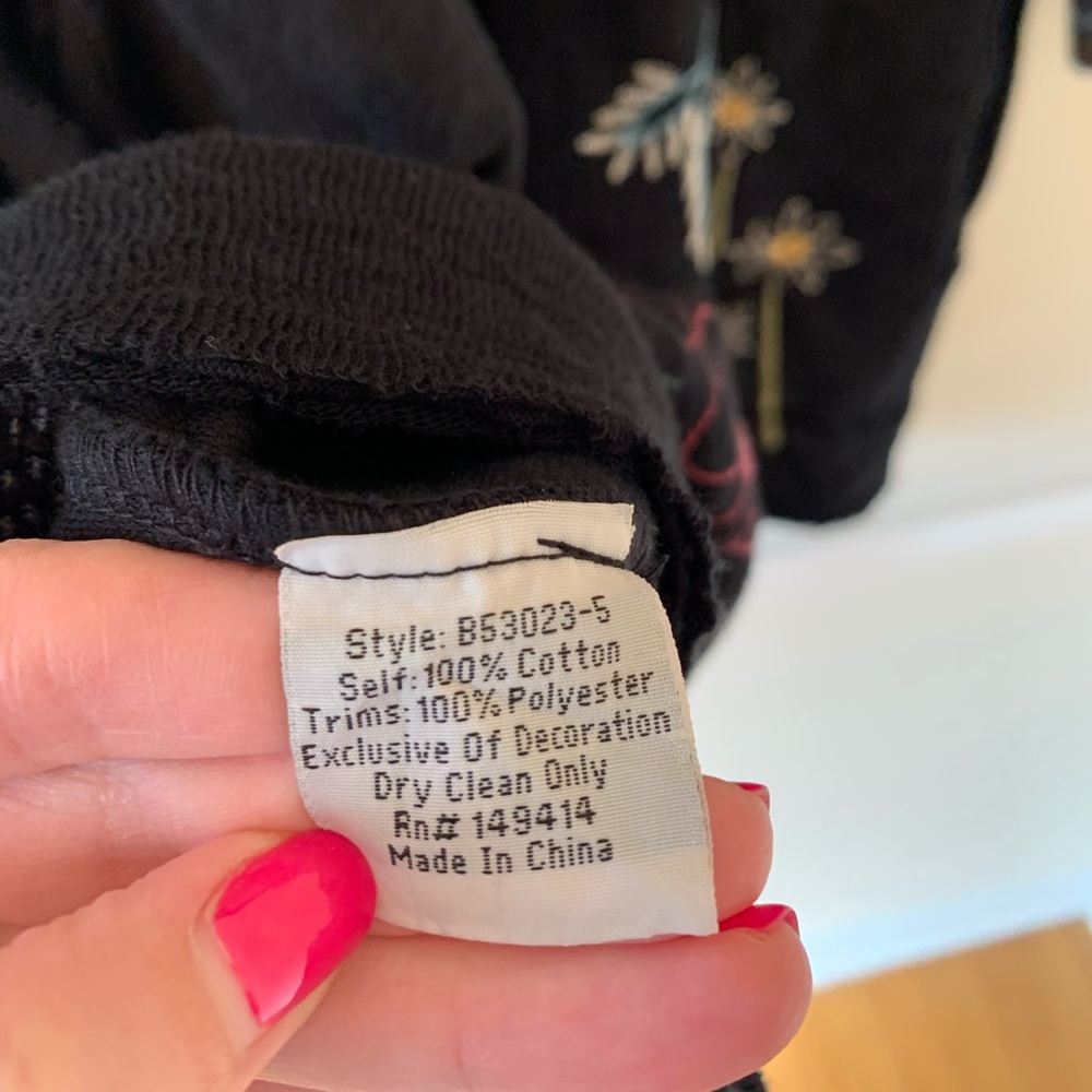 Johnny was Embroidered coat - Picture 5 of 8